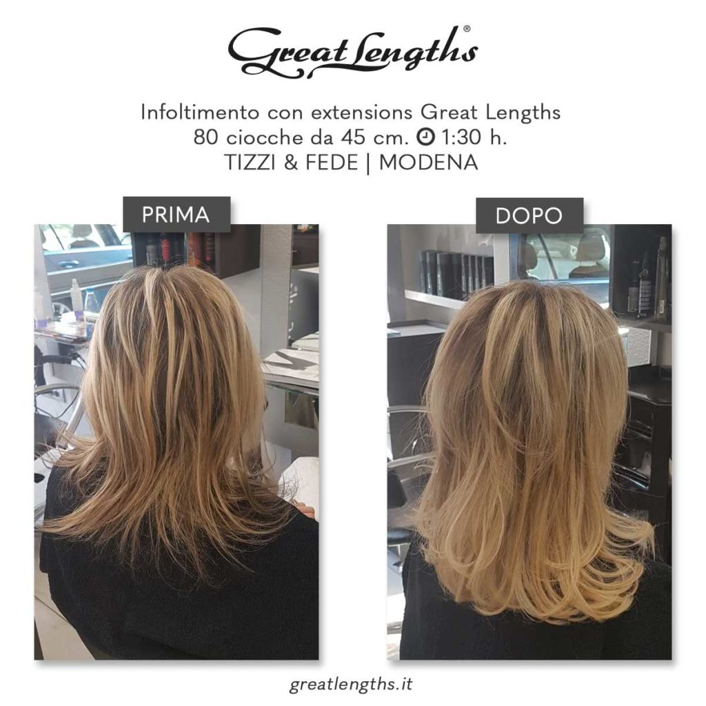 Tizzi \u0026 Fede | Extensions Great Lengths a Modena